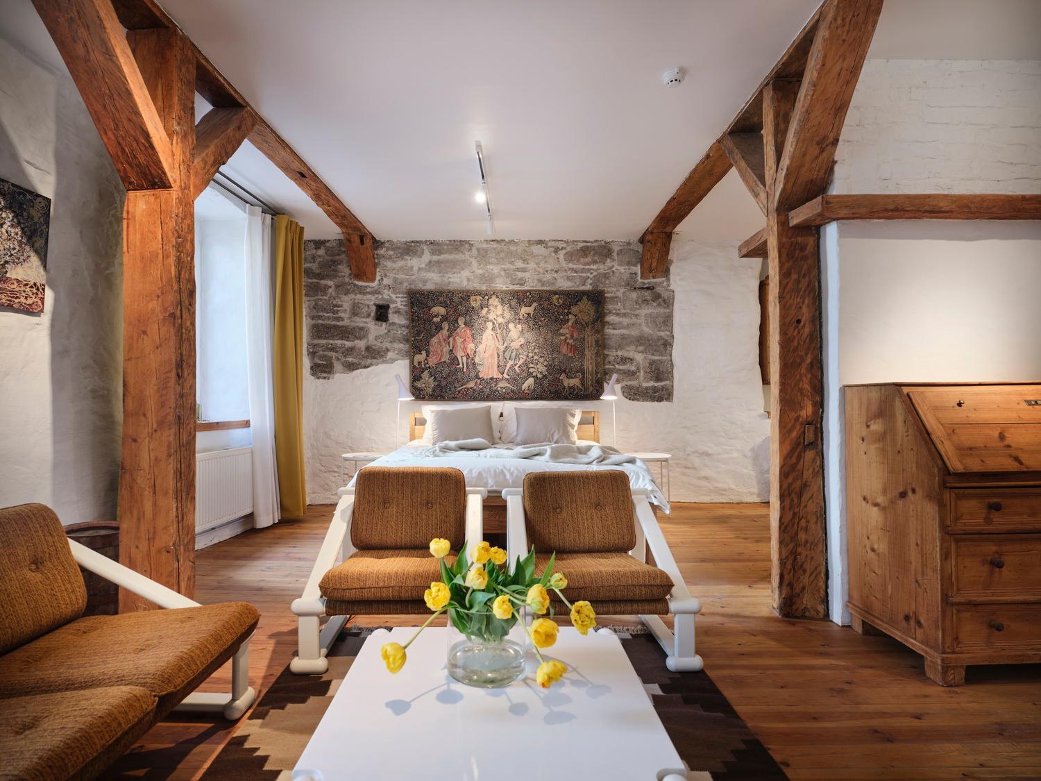 Historic Apartment With Private Garden In Old Town Reval Exterior foto